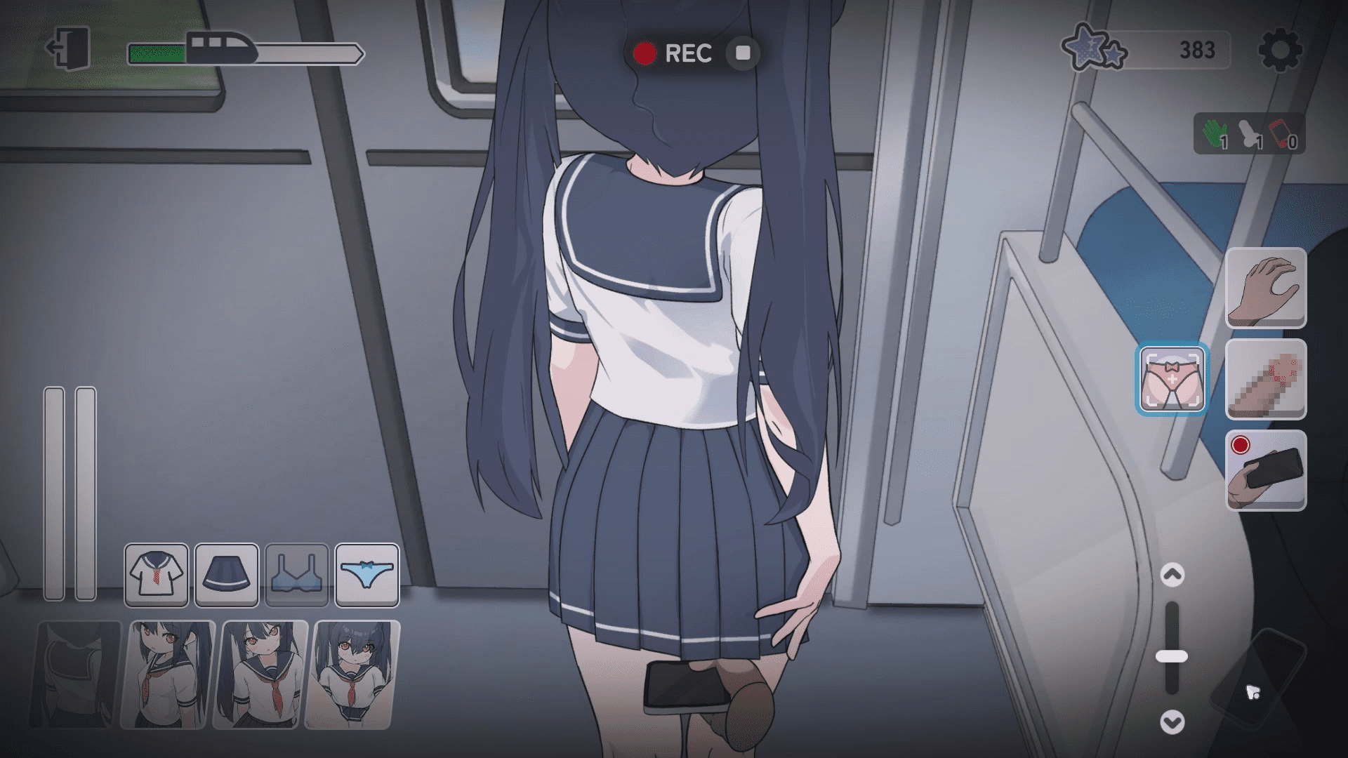 0510新作[互动SLG/抚摸触摸/动态] 通勤电车、被偷拍的少女 通勤電車、盗撮される少女 机翻版 [1.50G]-ACG俱乐部 - 各类游戏免费下载