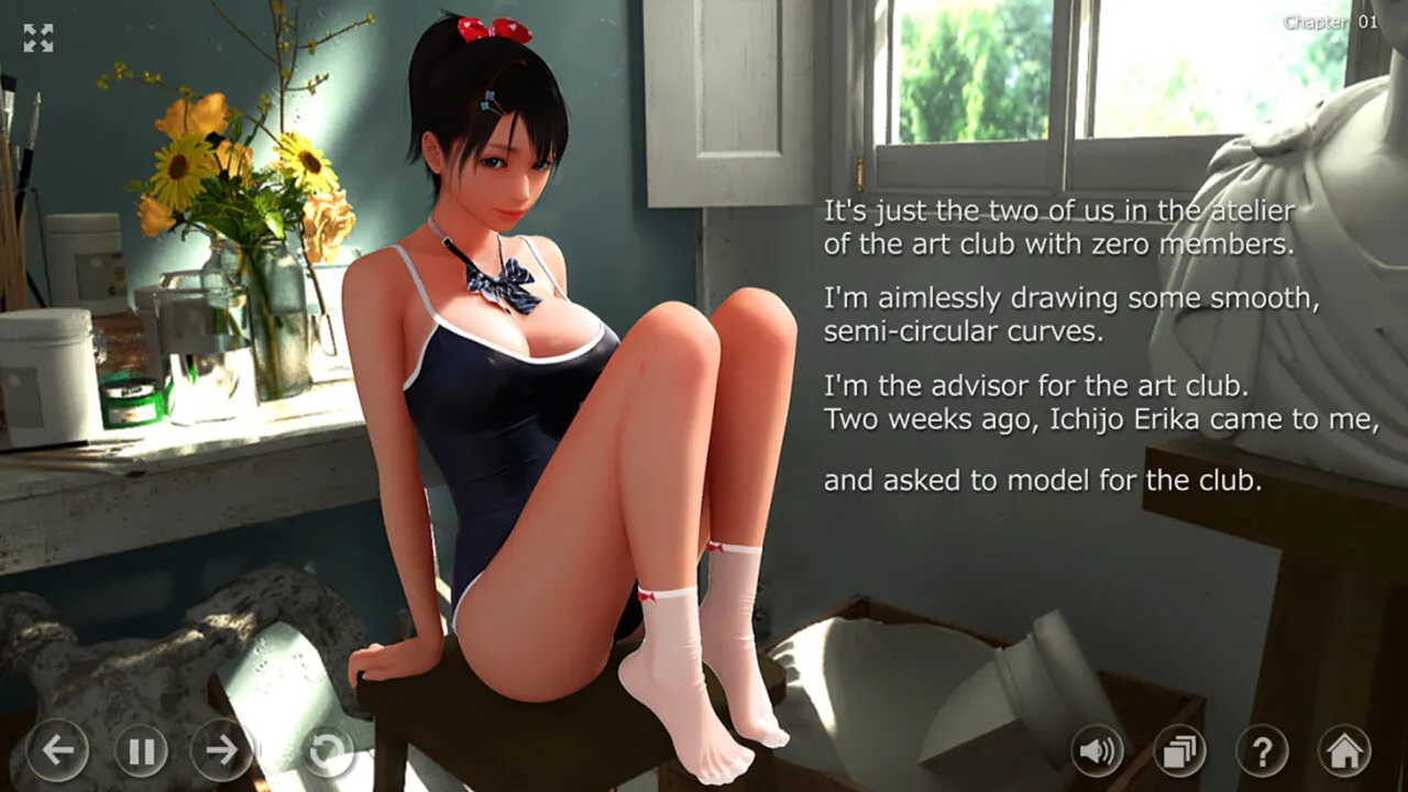 0720[互动SLG/3D作品/动态] 秘密画室 秘密のアトリエ v3.0 官方中文步兵版 [PC+安卓 9.30G]-ACG俱乐部 - 各类游戏免费下载