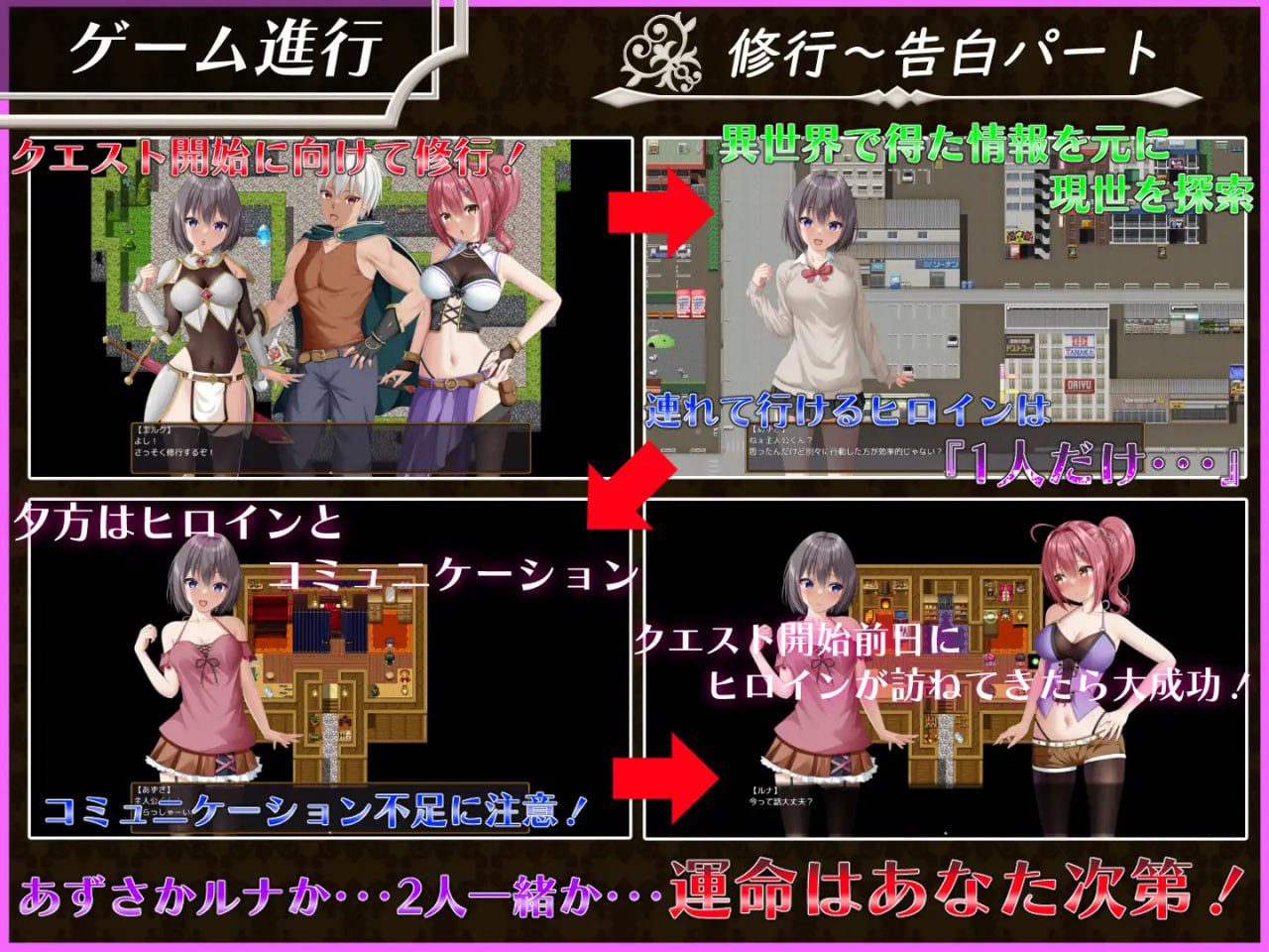 图片[2]-2724【RPG/战斗H/NTR/AI汉化】平行救济 パラレルリリーフ v1.6-ACG俱乐部 - 各类游戏免费下载