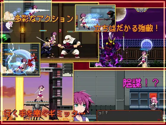 图片[2]-3420【精品ACT/像素动态/生肉】武士樱魂 サムライ・さくらメント v1.2.20 PC-ACG俱乐部 - 各类游戏免费下载
