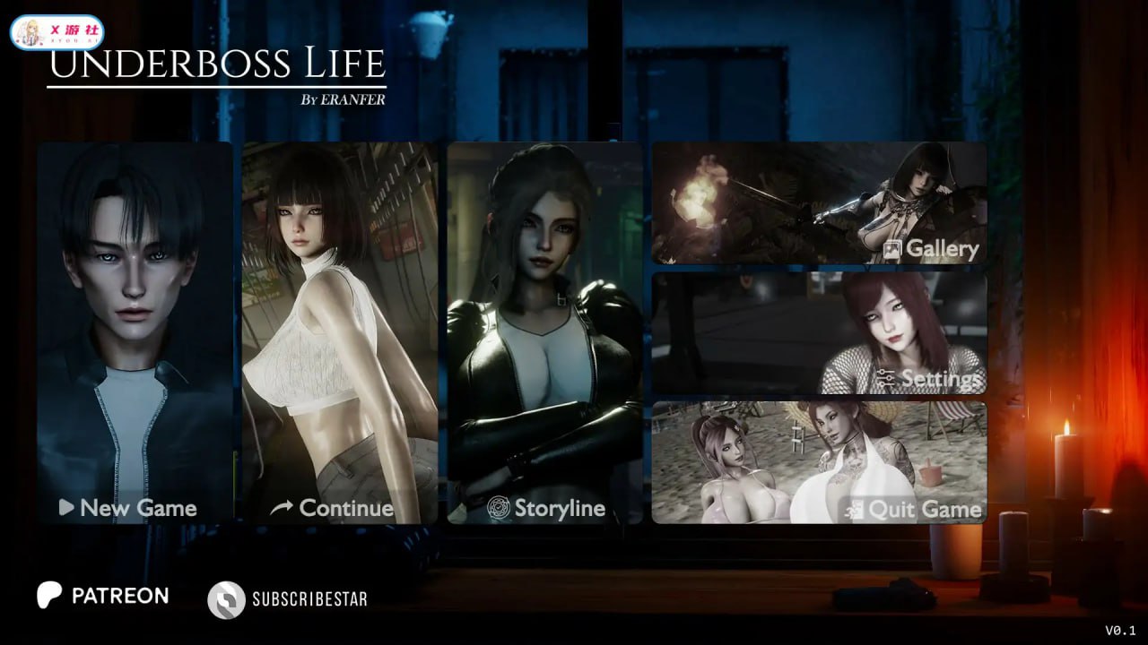 4811【亚洲SLG/汉化/动态】副手人生 Underboss Life v0.1 [ERANFER] AI汉化版【PC+安卓/1.04G】-ACG俱乐部 - 各类游戏免费下载