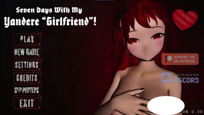 5352【SLG/3D/恐怖】与病娇女友共度的7天 Seven Days With My Yandere Girlfriend! V0.30-ACG俱乐部 - 各类游戏免费下载
