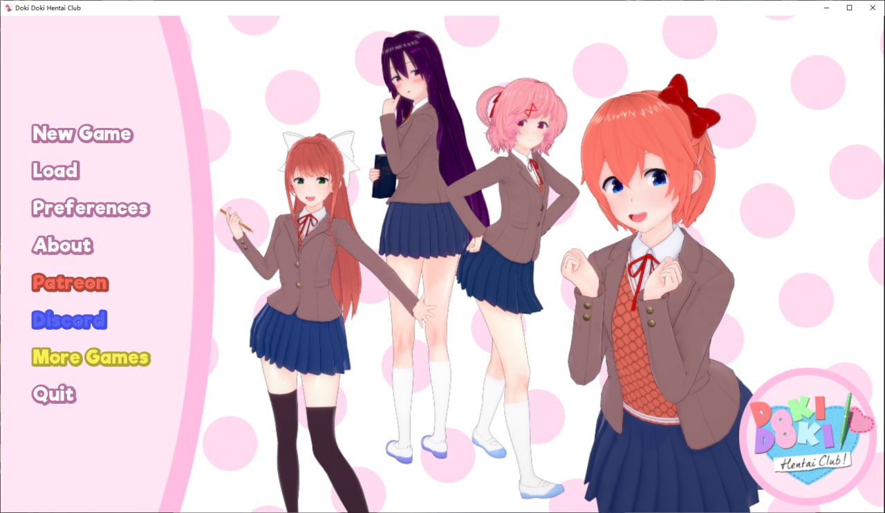 5612【日系SLG/同人/AI汉化】变态文学部 文学无尽俱乐部 HentaiLiteratureClub v0.60 PC+安卓-ACG俱乐部 - 各类游戏免费下载